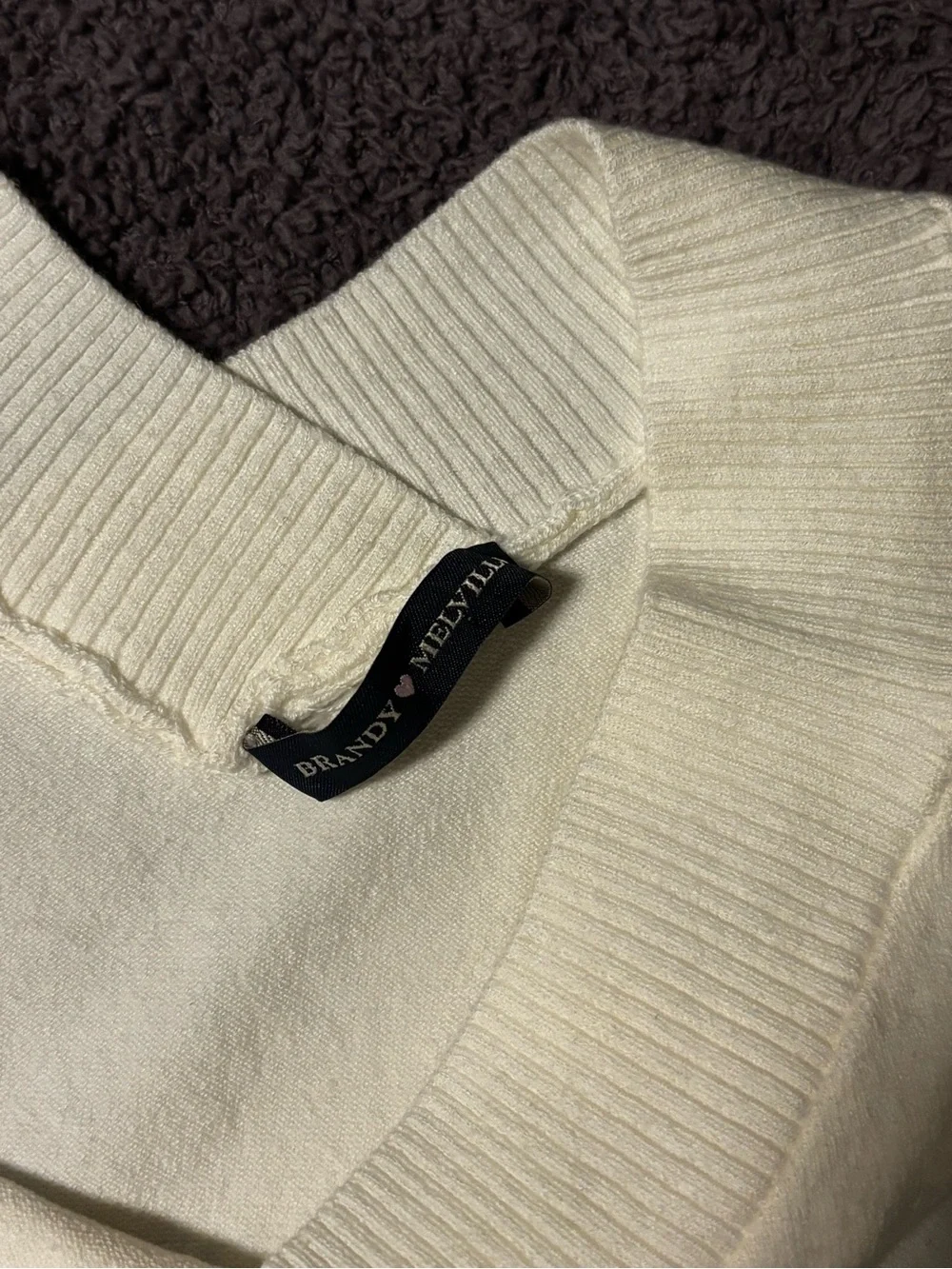 Brandy sweater tank